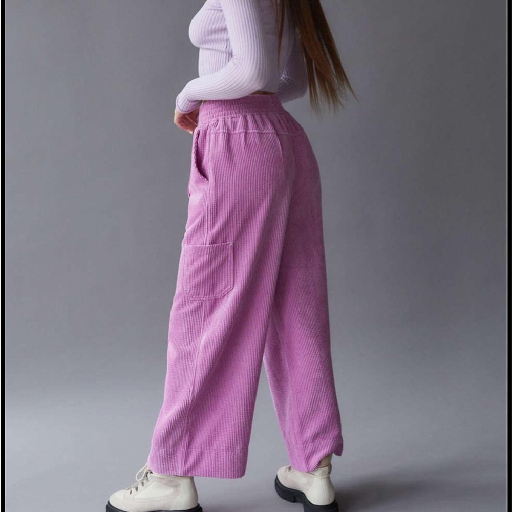 Urban outfitters magenta corduroy pants